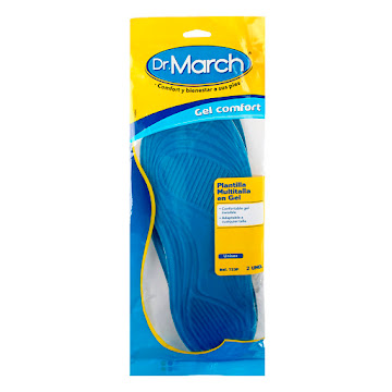 Plantilla Dr.March Unisex Gel Comfort x 1 und  