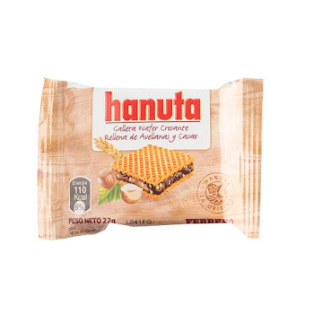Galletas Hanuta Haselnuss Paquete x 22 gr  