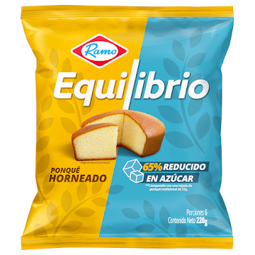 Ponque Redondo Equilibrio x 220 gr  