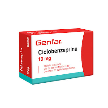 Ciclobenzaprina 10 mg Eurofarma Caja x 30 Tabletas  
