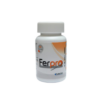 Ferpro 800 mg Plamatech Frasco x 60 Cápsulas  