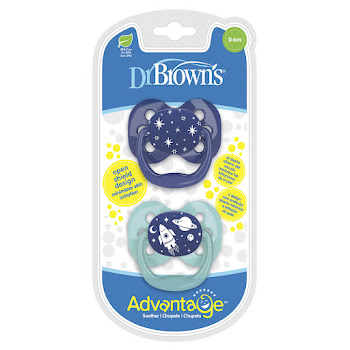 Chupo Dr Browns Entretención N1 Estrellas Unisex Colores Surtidos x 1 und  
