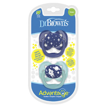 Chupo Dr Browns Entretención N1 Estrellas Unisex Colores Surtidos x 1 und  