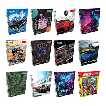 Cuaderno Argollado   Primavera Rayado Hombre x 1 und 