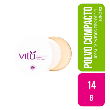 Polvo Vitú Vitamina E Y Filtro Solar Avellana x 1 und  