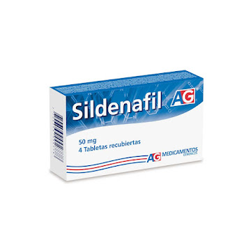 Sildenafil 50mg AG Caja x 4 Tabletas  