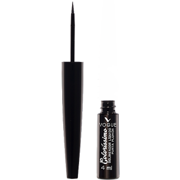 Delineador Vogue Líquido Colorissimo Negro x 4 ml  
