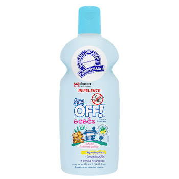 Repelente Stay OFF! Bebés Loción Frasco x 120 ml  