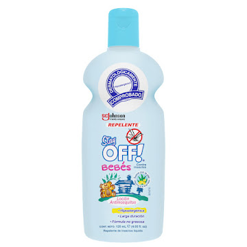 Repelente Stay OFF! Bebés Loción Frasco x 120 ml  