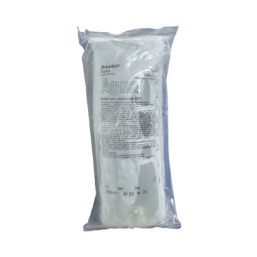 Agua Esteril Baxter Solución Inyectable Baxter Bolsa x 1000 ml  