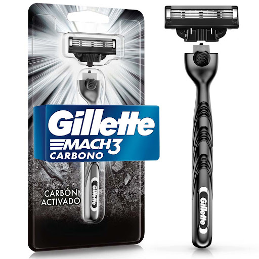 Cuchilla de Afeitar Gillette Mach 3 Carbono Blíster x 1 und