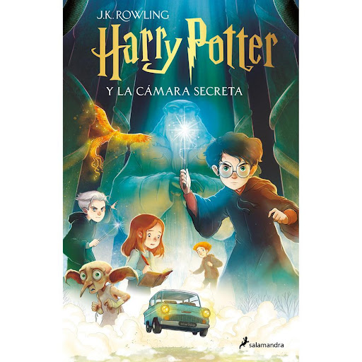 Harry Potter 2 Y La Cámara Secreta. Ilustrado Salamandra Libro x 1.0 HP2 Y LA CAMARA SECRETA ILUSTRADO   Mientras Harry espera impaciente en casa de sus insoportables tíos el inicio del segundo curso del Colegio Hogwarts de Magia y Hechicería, un elfo aparece en su hab