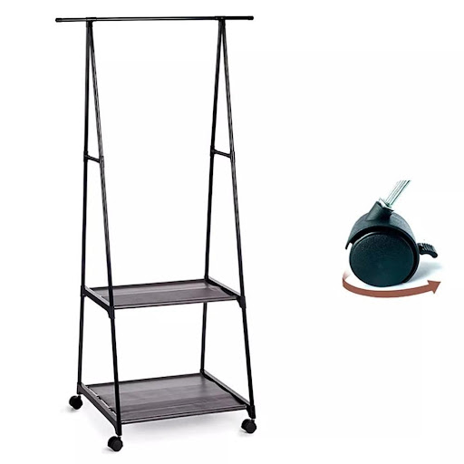 Organizador Triangular Ahorra Espacio Y Ordena Facil UNIMARC Unidad x 1 Optimiza tu espacio con este organizador de ropa portátil que combina funcionalidad y diseño moderno. Su estructura resistente y liviana es ideal para mantener tu ropa ordenada, sin ocupar demasiado e