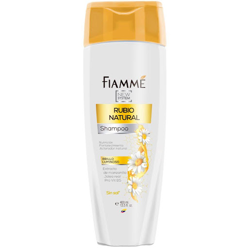 Shampoo rubios naturales x400ml Fiamme frasco x 1 undefined