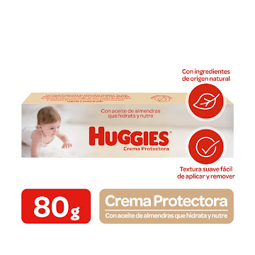 Crema Protectora Huggies Almendras x 80 gr  