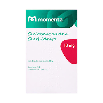Ciclobenzaprina 10 mg Eurofarma Caja x 30 Tabletas  