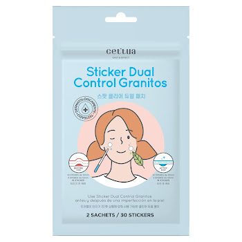 Stikers Faciales Cettua   Dual Control Granitos  