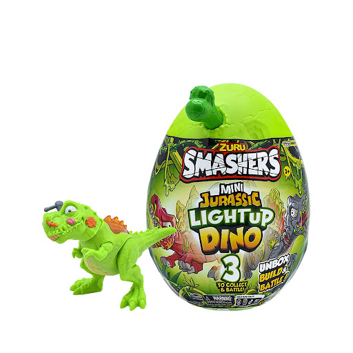 Mini Huevo Sorpresa Smashers Jurassic Smashers Caja x 1 Aplasta, rompe el huevo y caza a tus personajes favoritos de dinosaurios Smashers. Los dinosaurios son simplemente geniales Ħhan dejado su huella y a los niños les encanta aprender todo sobre 