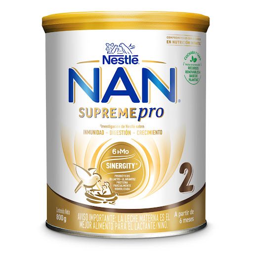 Fórmula Infantil NAN Supremepro Etapa 2 con 5HMO Lata x 800 gr