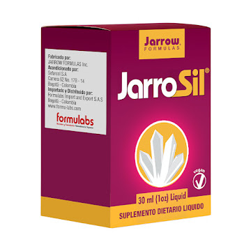 Suplemento Dietario Jarrosil Silicio + Boro + Zinc 4,0mg/0,5mg/1,0mg Jarrow Frasco x 30 ml  