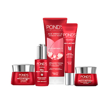 Combo Cuidado Facial Ponds Antiedad con Hexyl Retinol  