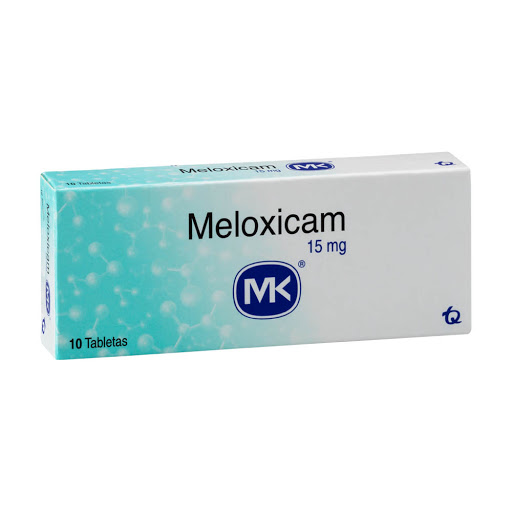 Meloxicam MK 15 mg Caja x 10 Tabletas