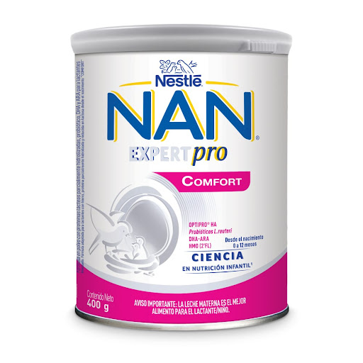 Fórmula infantil NAN Comfort HMO Lata x 400 gr