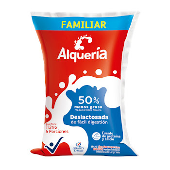 Leche Alquería Deslactosada Bolsa x 1 L  