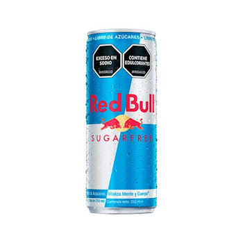 Bebida Energizante Red Bull Sugarfree x 250 ml  