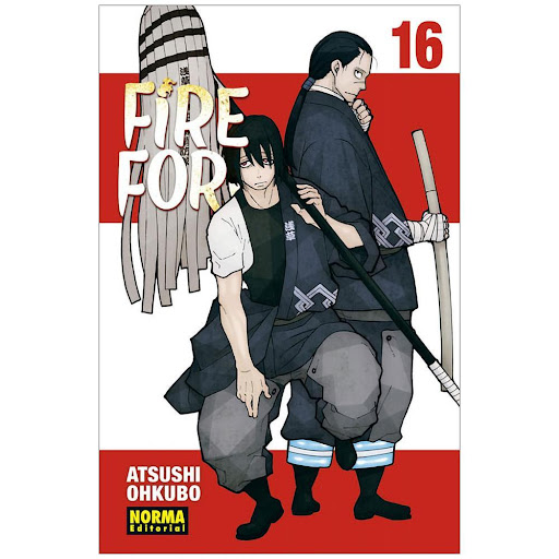 Fire Force No. 16 Editorial Norma Libro x 1.0 FIRE FORCE 16   Autores:Atsushi Ohkubo  Colecciones:CÓMIC MANGA  Editoriales:NORMA Editorial  Series:FIRE FORCE  ¡HAY QUE DETENER LOS INHUMANOS EXPERIMENTOS DEL LABORATORIO DE HAIJIMA!   El octavo esc