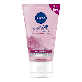 Gel Limpiador Nivea Face Rosas x 150 ml  