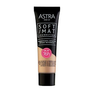 Base liquida Astra Soft   Mat Foundatión Honey x und  