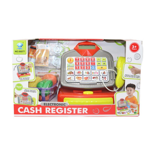 Caja Registradora Electronica Pilas Caja Plasticos Asociados  x 1 Esta espectacular caja registradora electrónica es perfecta para que las niñas despierten su imaginación, recreando experiencias reales mientras juegan y manejan sus recursos de forma divertida. Con s