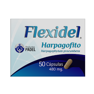 Solo Online Flexidel X 50 Capsulas   Caja Blister  Harpagofito 