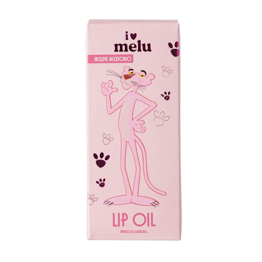 Labial Lip Oil Melu Pantera Rosa Chic Gloss Caja x 4,5 ml