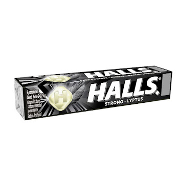 Menta Halls Extra Fuerte Barra x 9 und  