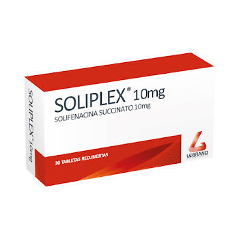 Soliplex Solifenacina Succinato 10 mg Legrand Caja x 30 Tabletas  