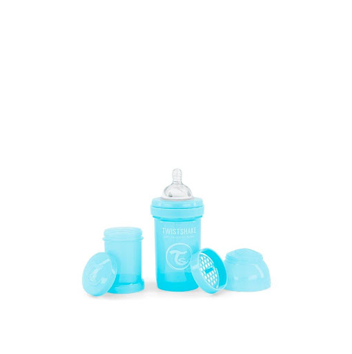 TETERO TWISTSHAKE ANTI-CÓLICO 6OZ 0+MESES AZUL Twistshake UNIDAD x 1 El pack perfecto con todos los básicos para tu bebé ¡y a un precio increíble!