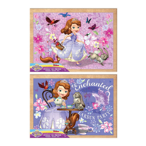 Solo Online Rompecabezas Disney Princesas 2 Modelos 24 Piezas