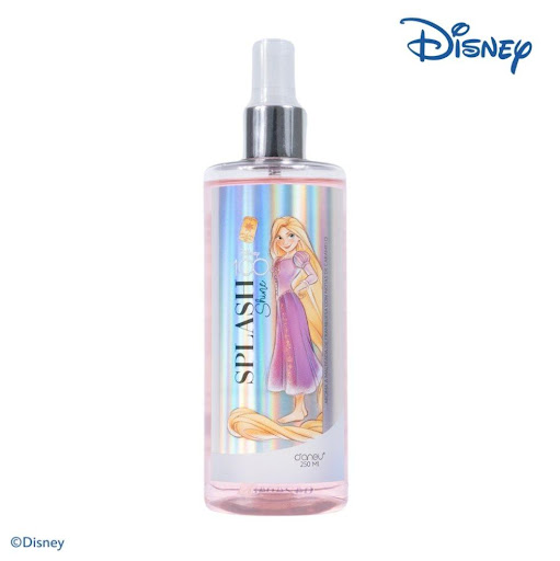 Splash Snow Rapunzel Disney 250ml MIIS KIDS splash x 1 Splash corporal con aroma sutil para refrescar el cuerpo con un diseño hermoso de Rapunzel