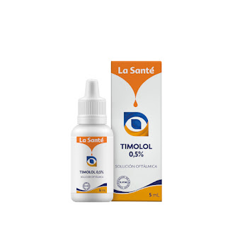 Timolol 0,5% La Santé Solución Oftálmica  Frasco x 5 ml  