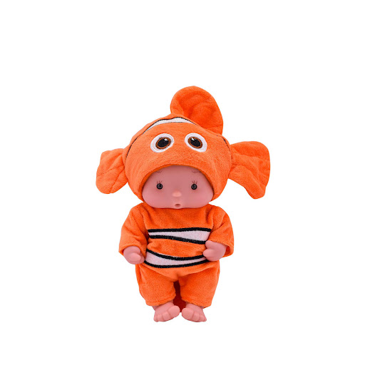 Muñeco Nemo Bebé Disfracitos Disney Disney Caja x 1 Celebra toda una vida de amistad y recuerdos con las muñecas bebés Disfracitos Disney, colecciona los compañeros más leales de las mejores películas de Disney. 8 Muñecas bebés de colección edición lim