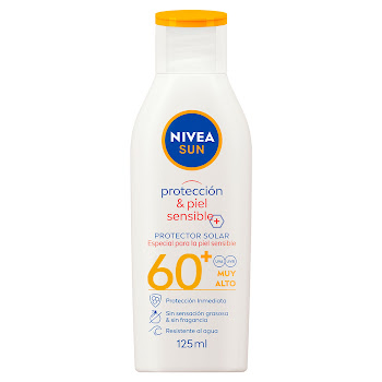 Protector Solar Nivea Sun Protect Sensitive FPS60 x 125 ml  