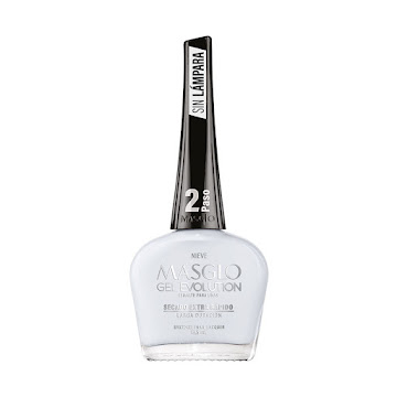 Esmalte Masglo Gel Evolution Nieve x 13.5 ml  
