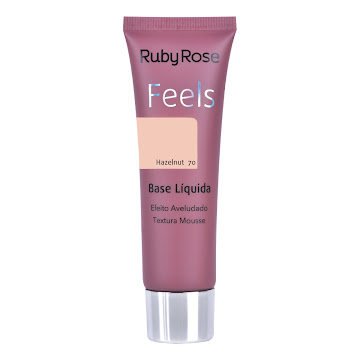 Base Líquida Ruby Rose Feels Avellana #70 x 29 ml  