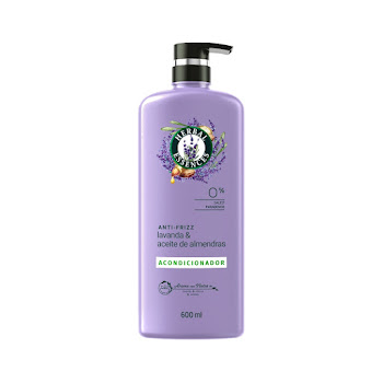 Acondicionador Herbal Essences Antifrizz Lavanda Y Aceite De Almendras Frasco x 600 ml  