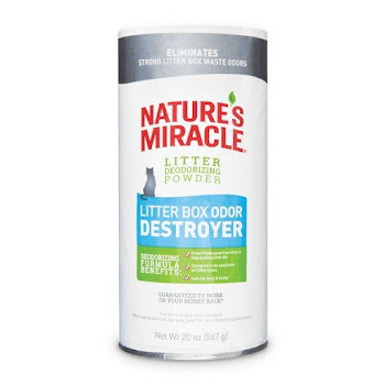 NATURE MIRACLE GATO POLVO DESTRUCTOR DE OLORES CAJA ARENA 20 Oz NATURE MIRACLE  x 1  