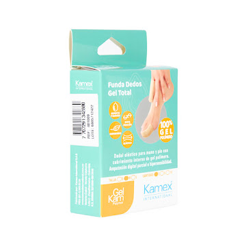 Funda Dedos Kamex Gel Total Talla M x 2 und  