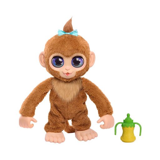 Peluche Interactivo FurReal Mono Peanut FurReal Caja x  ĦConoce al Peluche Interactivo FurReal Mono Peanut! Este adorable monito es perfecto para los niños que aman los animales y buscan una experiencia de juego realista. Con su exterior suave de fibras de