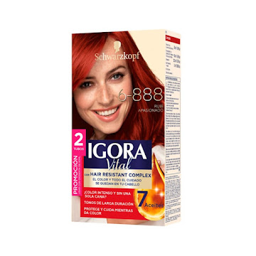 Tinte Igora Vital 6-888 Rubi Apasionado Caja x 1 und  